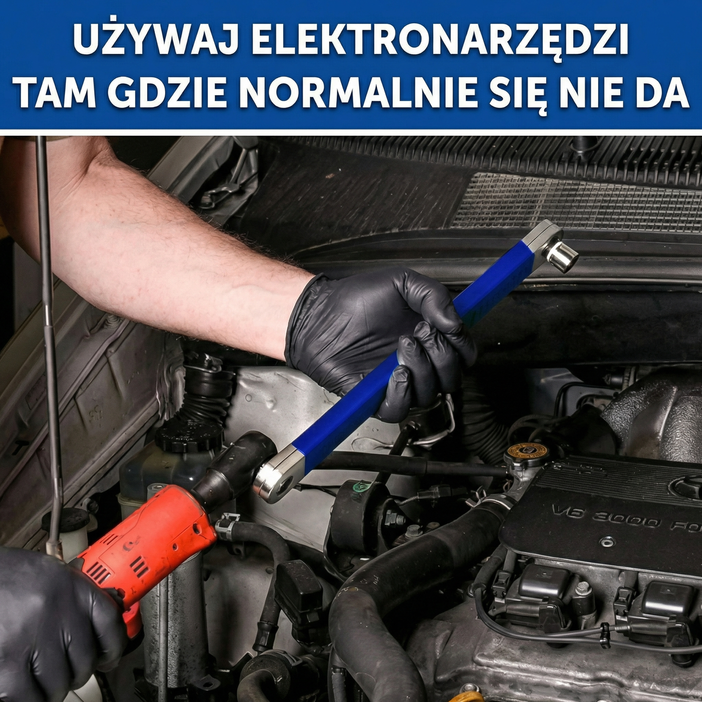 Duramax - Przedłużka nasadkowa do ciasnych miejsc